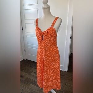 Blue Pepper Floral Print Dress